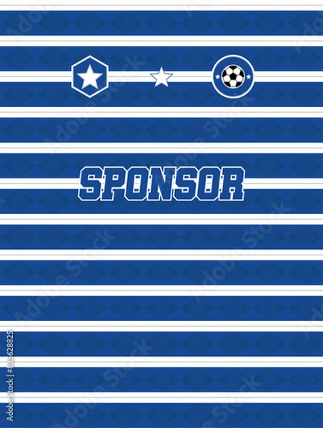 Obraz Sport Jersey Sublimation Design
