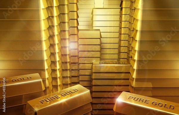 Obraz goldbarren
