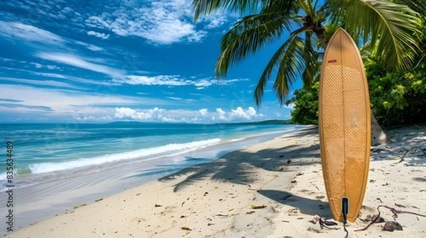 Fototapeta ビーチとサーフボード