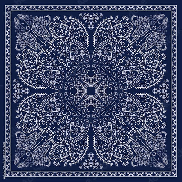 Obraz Blue Bandanna