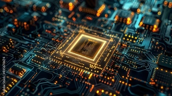 Fototapeta Exploring the Frontier of Quantum Computing: A Application Landscape