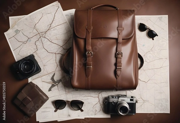 Fototapeta travel essentials