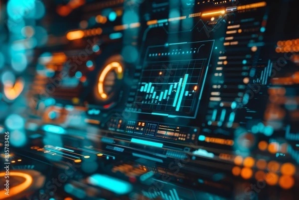 Fototapeta A closer look at a startup s comprehensive market analysis that drives strategic customer acquisition and retention