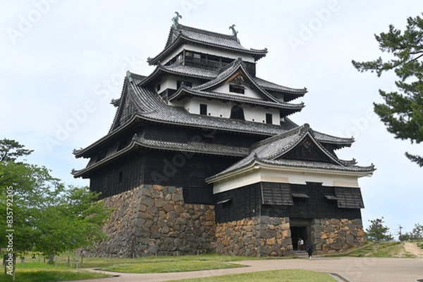 Fototapeta 江戸時代に築城 島根県の国宝松江城天守
