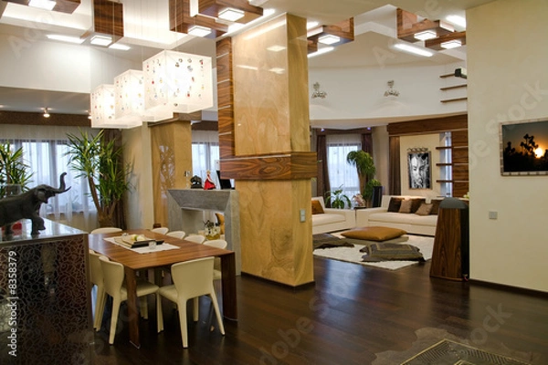 Fototapeta Modern living room