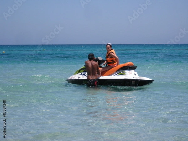 Obraz 2 people on jet skis