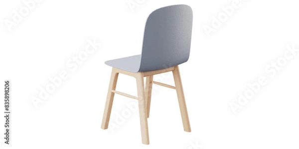 Fototapeta Stylish, Comfortable, and Versatile Chair for Every Home and Office Setting - Ergonomic Office Chair, Elegant Dining Chair, Cozy Armchair, Sleek Swivel Chair, Classic Wooden Chair