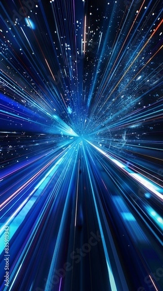 Fototapeta Neon graphic background