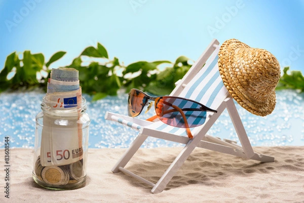 Obraz Savings for vacation