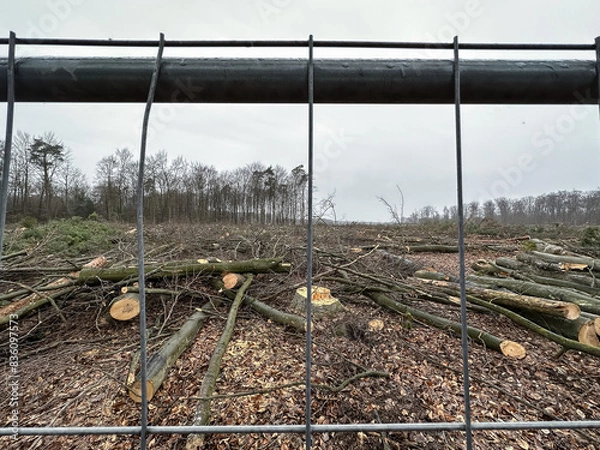 Obraz Abholzung