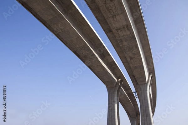Fototapeta highway bridge