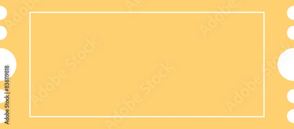 Fototapeta Coupon ticket Design