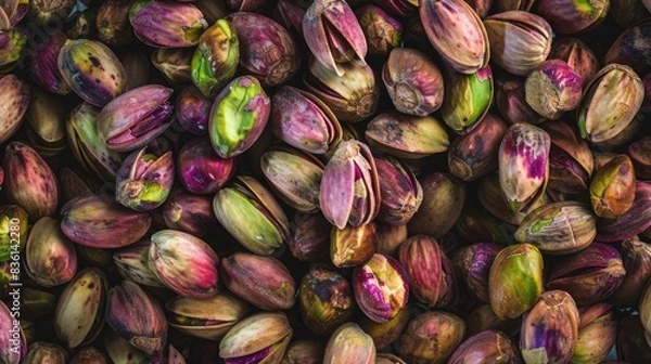 Fototapeta Roasted pistachios