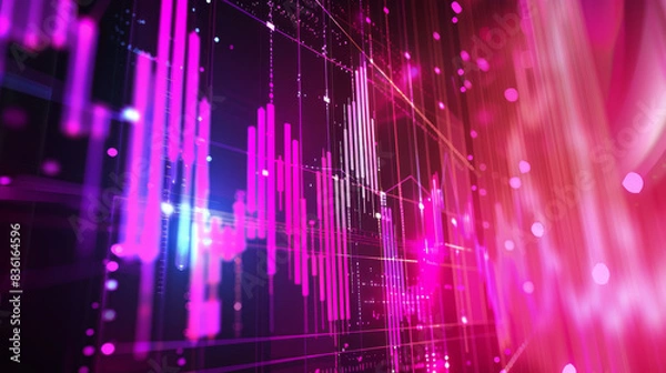 Fototapeta Finance and Economy Based charts
