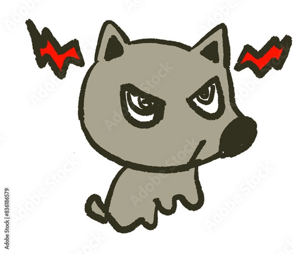 Fototapeta cartoon dog 