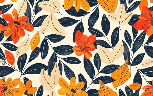 Fototapeta textile design