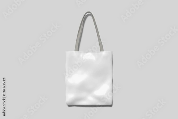 Obraz Blank Bag whit gray Background