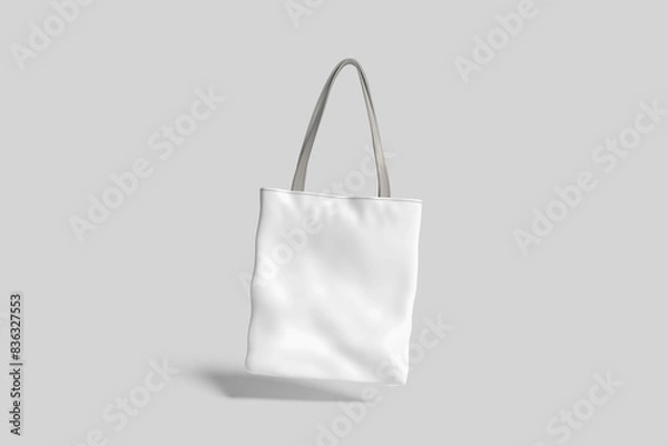 Obraz Blank Bag whit gray Background
