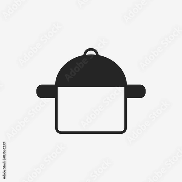 Fototapeta pot icon