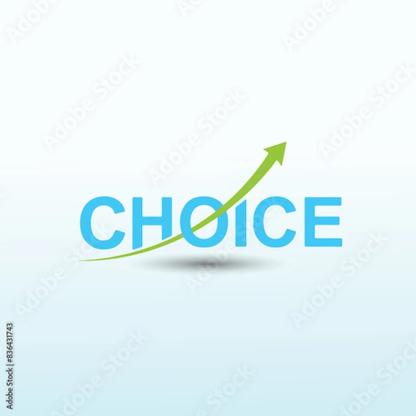 Fototapeta Simple Strong Modern Logo Investment Company