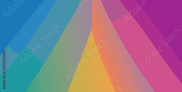Obraz Vector abstract gradient color