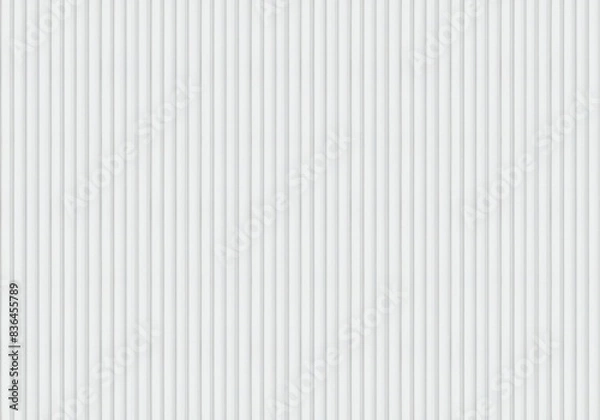 Fototapeta New grey white polycarbonate, background with vertical stripes, photo adapts to itself after being multiplied, just place copies of the photo next to each other or down to increase the size.