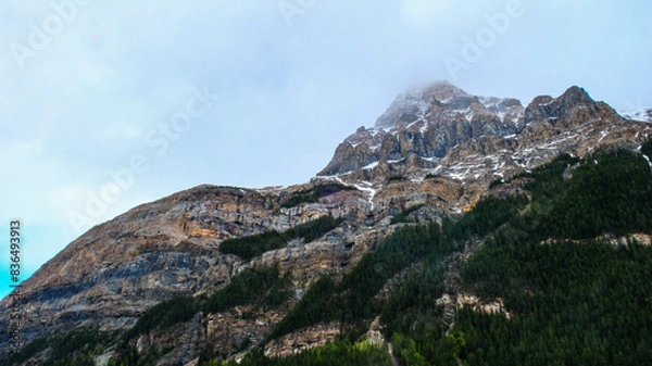 Obraz snow covered mountains