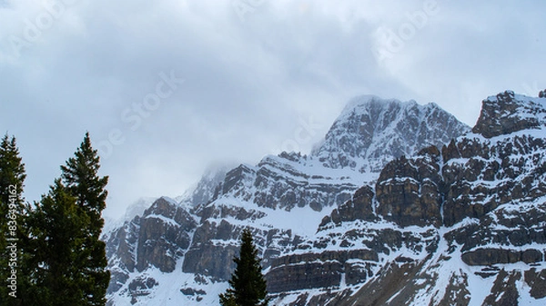Obraz snow covered mountains