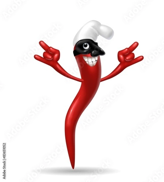 Obraz cornetto pulcinella