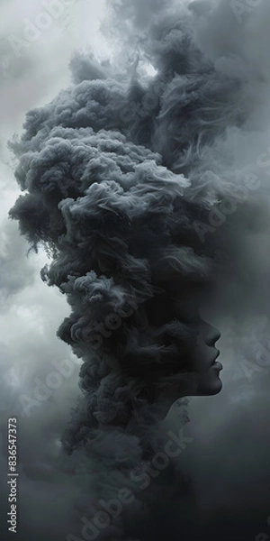 Obraz Tempestade de ansiedade