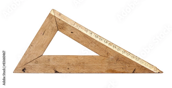 Obraz Old wooden triangle