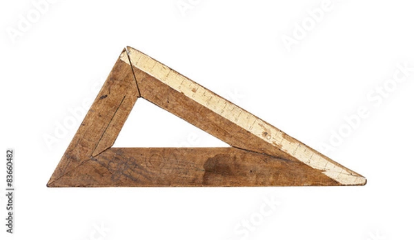 Obraz Old wooden triangle