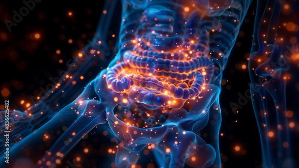 Obraz 腸 腸内フローラ