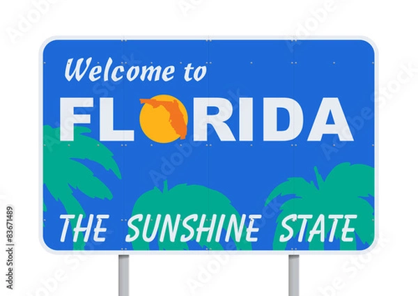 Obraz Witamy na Florydzie