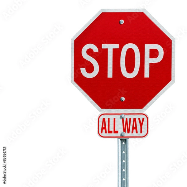 Fototapeta Stop sign