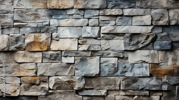 Fototapeta gray stone wall background