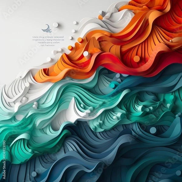 Fototapeta abstract colorful background