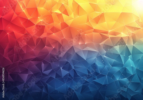 Fototapeta Abstract polygon backgrounds, shapes, patterns, symmetry, angles, polygons, triangles, circles, rectangles, lines, geometric art, wallpaper, backdrop