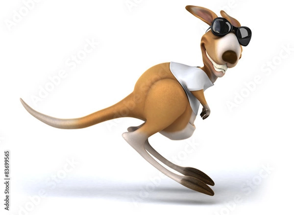 Obraz Zabawny kangur