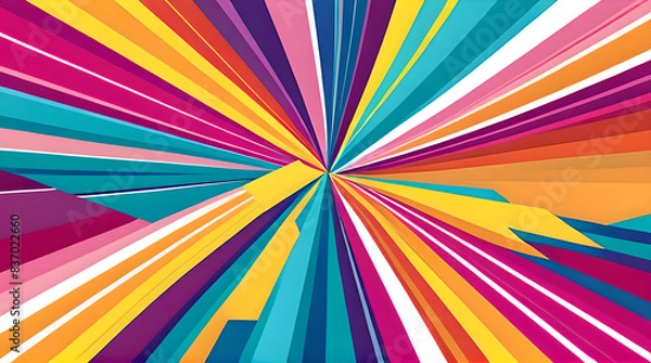 Fototapeta abstract rainbow background