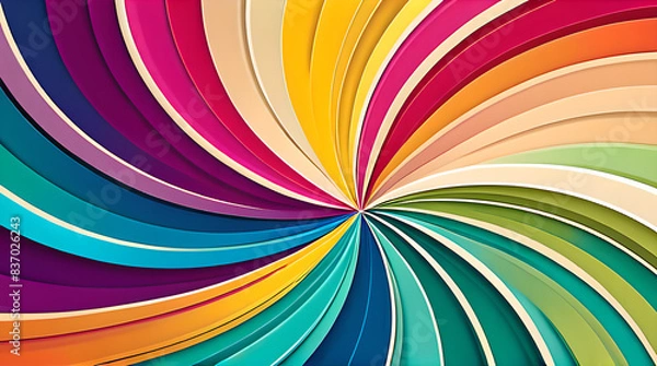 Fototapeta abstract rainbow background