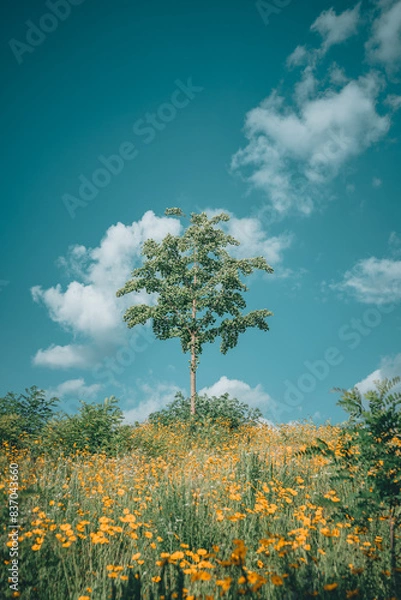 Fototapeta 여주 저류지 풍경