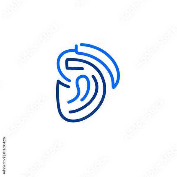 Obraz Ear And Hearing Icons
