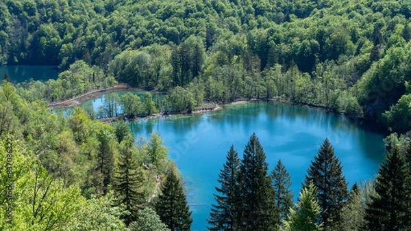 Obraz Chorwacja jeziora plitwickie 