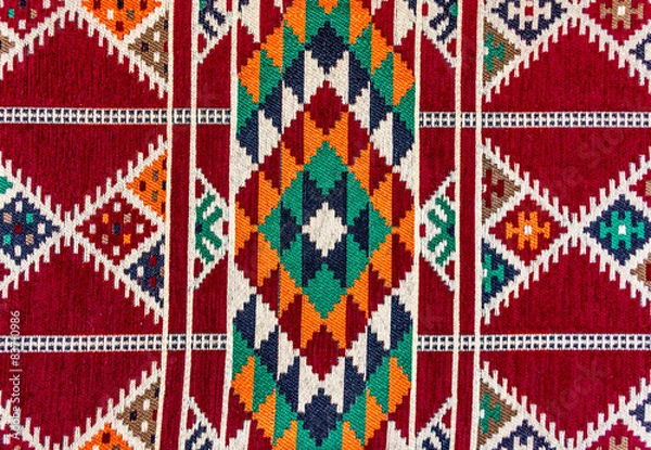 Obraz Traditional Colourful Fabric Texture