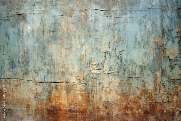 Fototapeta Grunge background - faded textures, distressed elements, and worn-out appearance pain