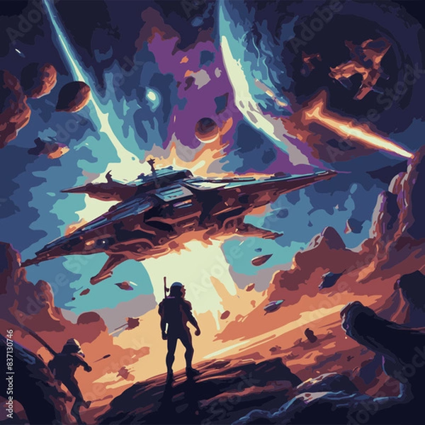 Obraz Future Metropolis