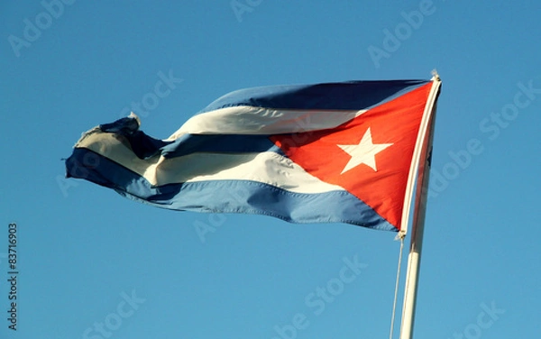 Fototapeta Cuban flag