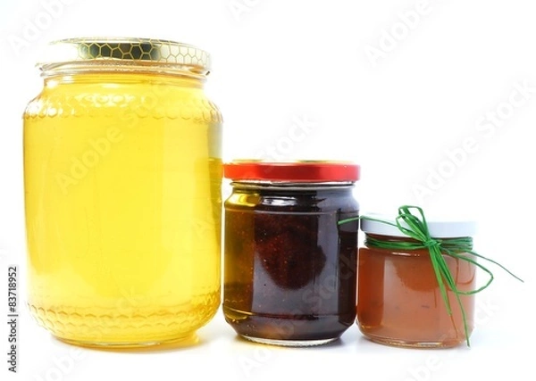 Obraz marmellate di frutta biologica