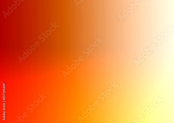 Fototapeta Bright orange and yellow background. Background for design, print and graphic resources.  Blank space for inserting text.